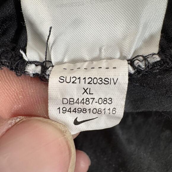 Nike Dri-FIT Tempo Running Shorts Womens XL Gray Black Lined Athletic DB4487-083 - Picture 12 of 14